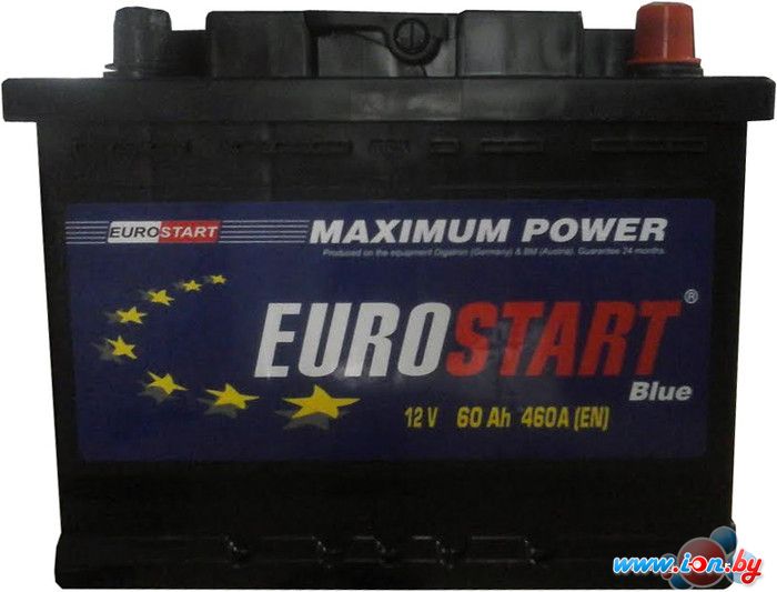 Автомобильный аккумулятор Eurostart Blue 6CT-60 (60 А/ч) в Могилёве