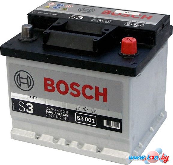 Автомобильный аккумулятор Bosch S3 001 0 092 S30 010 (41 А·ч) в Гродно