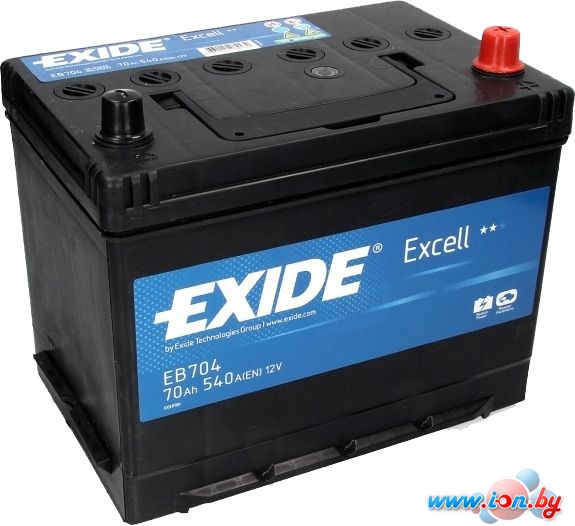 Автомобильный аккумулятор Exide Excell EB704 (70 А/ч) в Гомеле