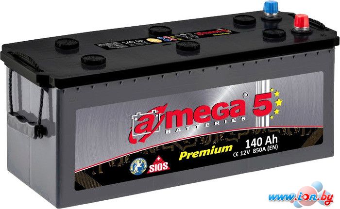 Автомобильный аккумулятор A-mega Premium 6СТ-140-А3 (140 А/ч) в Бресте
