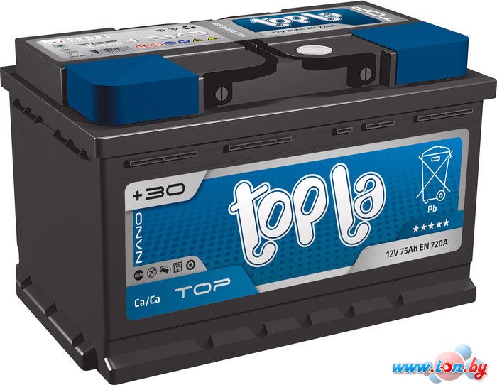 Автомобильный аккумулятор Topla TOP (75 А/ч) (118072) в Бресте