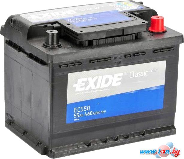 Автомобильный аккумулятор Exide Classic EC550 (55 А/ч) в Бресте