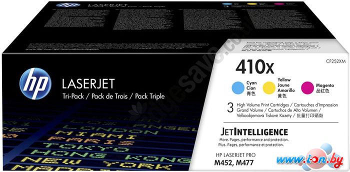 Картридж для принтера HP 410X 3-pack [CF252XM] в Минске