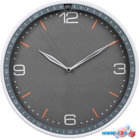 Настенные часы Бюрократ WallC-R06P (серый) в Витебске