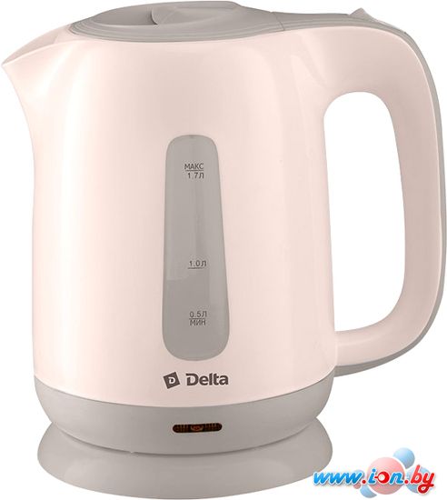 Чайник Delta DL-1001 (бежевый/серый) в Могилёве