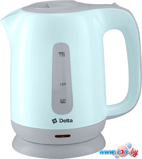 Чайник Delta DL-1001 (голубой/серый) в Могилёве