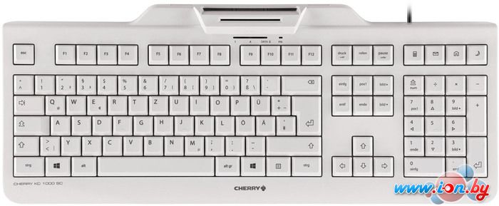 Клавиатура Cherry KC 1000 SC (белый) в Гродно