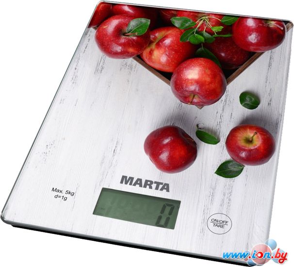 Кухонные весы Marta MT-1634 (яблоневый сад) в Витебске