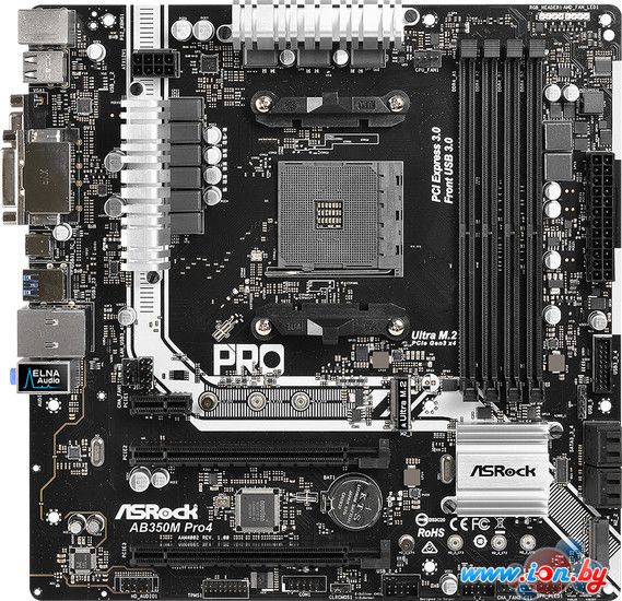 Материнская плата ASRock AB350M Pro4 в Гомеле