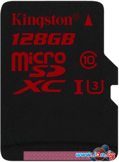 Карта памяти Kingston microSDXC 128GB [SDCA3/128GBSP] в Могилёве