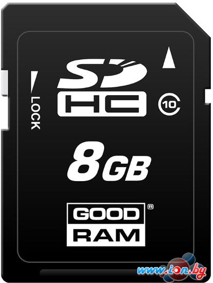 Карта памяти GOODRAM SDHC (Class 10) 8GB [SDC8GHC10GRR10] в Могилёве