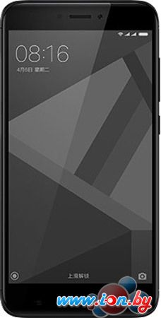 Смартфон Xiaomi Redmi 4X 16GB Black в Могилёве