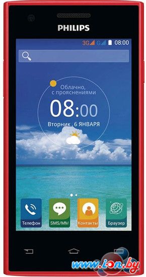 Смартфон Philips S309 Red в Бресте