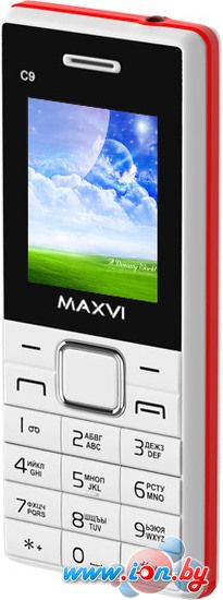Мобильный телефон Maxvi C9 White-Red в Могилёве