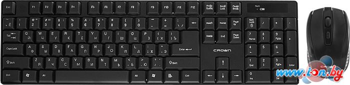 Мышь + клавиатура CrownMicro CMMK-954W в Витебске