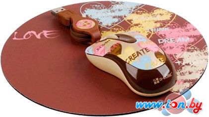 Мышь + коврик G-Cube So Happy Together Love with mouse pad (GLMH-6120L) в Гродно