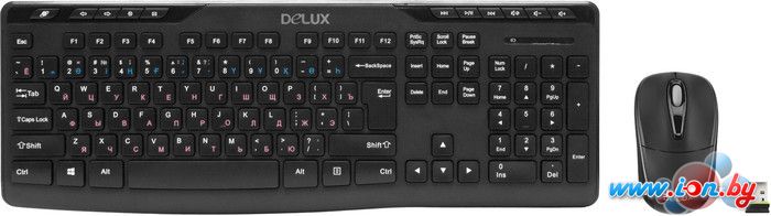 Мышь + клавиатура Delux DLD-0605OGB в Гомеле