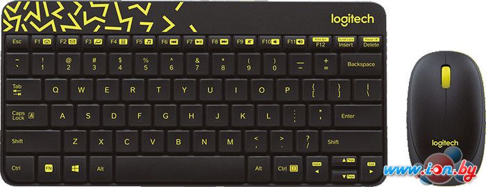 Мышь + клавиатура Logitech MK240 Nano [920-008213] в Бресте