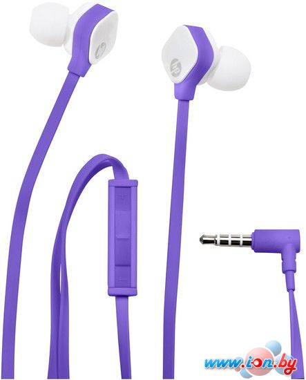 Наушники с микрофоном HP H2310 (фиолетовый) [M2J40AA] в Могилёве