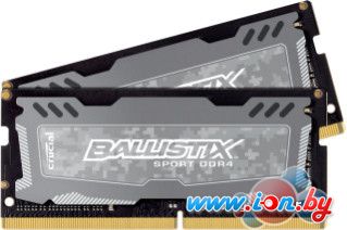 Оперативная память Crucial Ballistix Sport 2x16GB DDR4 SODIMM PC4-19200 [BLS2C16G4S240FSD] в Могилёве
