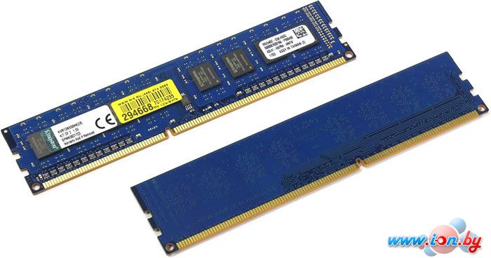 Оперативная память Kingston ValueRAM 2x4GB DDR3 PC3-10600 [KVR13N9S8HK2/8] в Могилёве