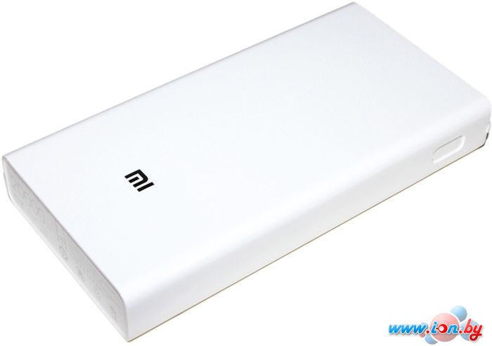 Портативное зарядное устройство Xiaomi Mi Power Bank 2 20000mAh (белый) [PLM05ZM] в Могилёве