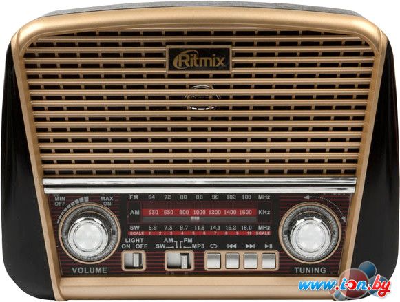Радиоприемник Ritmix RPR-050 (золотой) в Гомеле