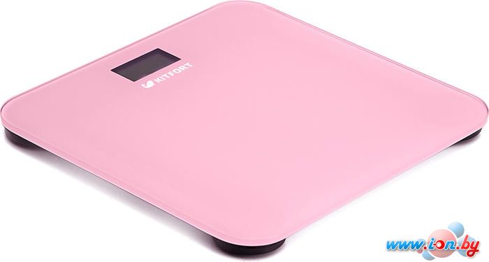 Напольные весы Kitfort KT-804-2 (розовый) в Гомеле