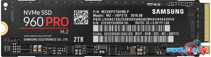 SSD Samsung 960 PRO M.2 2TB [MZ-V6P2T0BW] в Могилёве