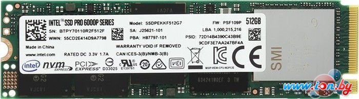 SSD Intel Pro 6000p 512GB [SSDPEKKF512G7X1] в Могилёве