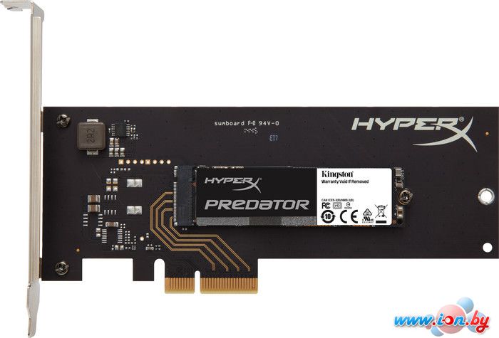 SSD Kingston HyperX Predator 960GB [SHPM2280P2H/960G] в Могилёве