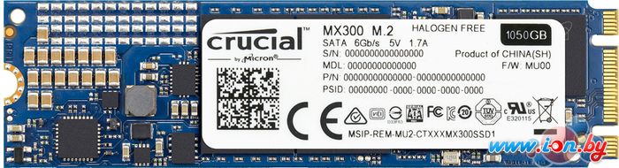SSD Crucial MX300 1050GB [CT1050MX300SSD4] в Могилёве