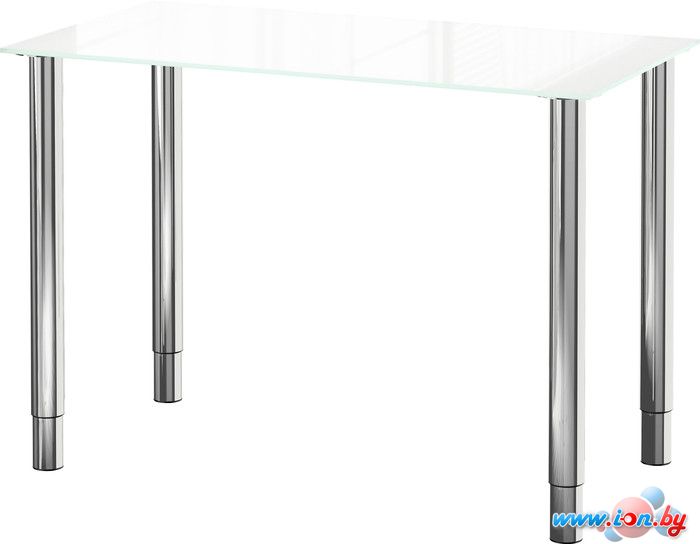 Письменный стол Ikea Гласхольм/Гертон (белый/хром) [190.470.69] в Гомеле