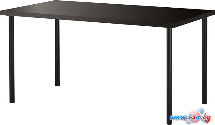 Письменный стол Ikea Линнмон/Адильс (черный/черный) [499.326.70] в Гомеле