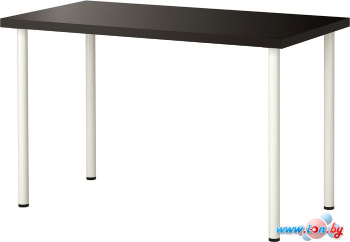 Письменный стол Ikea Линнмон/Адильс (черный/белый) [199.325.58] в Могилёве