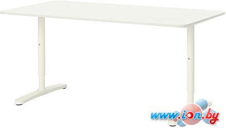 Письменный стол Ikea Бекант (белый) [190.228.08] в Витебске