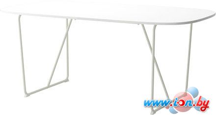 Обеденный стол Ikea Оппебю (Бэккарид белый) [390.403.35] в Могилёве