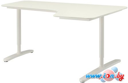Письменный стол Ikea Бекант (белый) [490.064.25] в Гродно