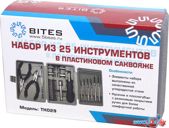 Универсальный набор инструментов 5bites TK029 25 предметов в Могилёве