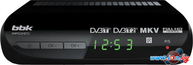 Приемник цифрового ТВ BBK SMP022HDT2 (черный) в Гомеле