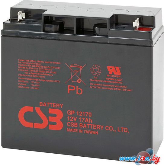 Аккумулятор для ИБП CSB GP12170 (12В/17 А·ч) в Гродно