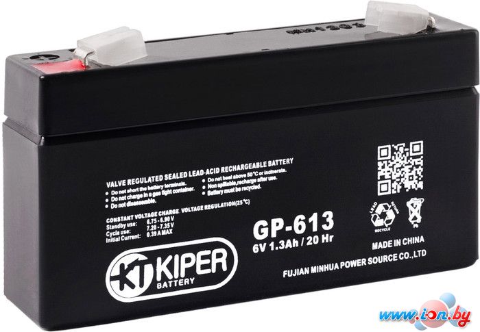 Аккумулятор для ИБП Kiper GP-613 F1 (6В/1.3 А·ч) в Гродно