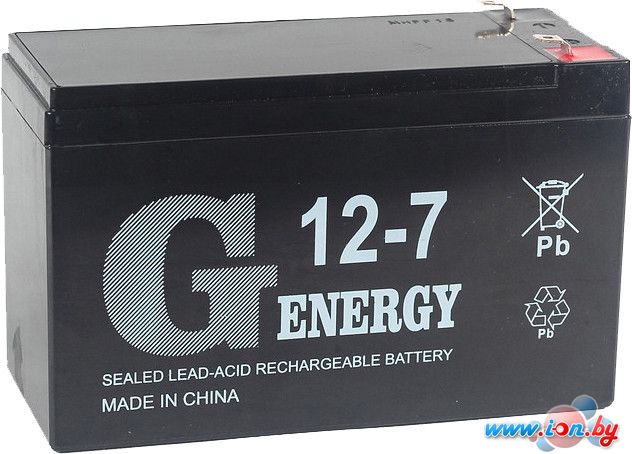 Аккумулятор для ИБП G-Energy 12-7 F1 (12В/7 А·ч) в Гомеле
