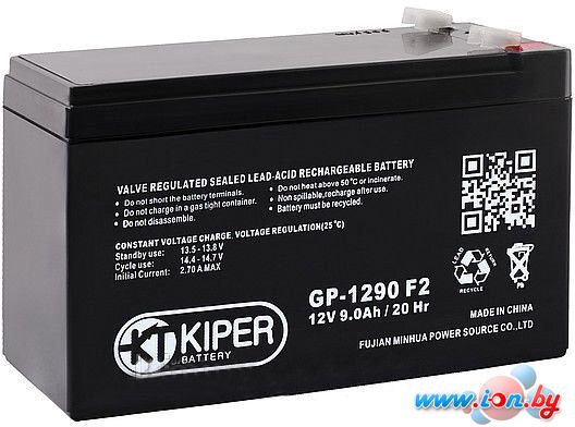 Аккумулятор для ИБП Kiper GP-1290 F2 (12В/9 А·ч) в Витебске