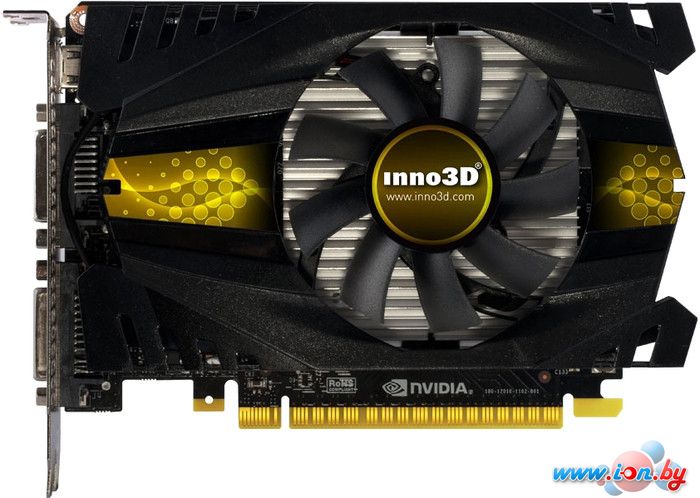 Видеокарта Inno3D GeForce GTX 750 Ti 2GB GDDR5 [N75T-1DDV-E5CW] в Могилёве