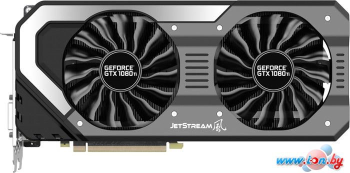 Видеокарта Palit GeForce GTX 1080 Ti JetStream 11GB GDDR5X [NEB108T015LC-1020J] в Бресте