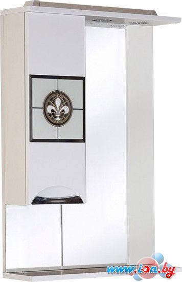 Onika Шкаф с зеркалом Флорена 62.01 (белый, левый) [206207] в Бресте