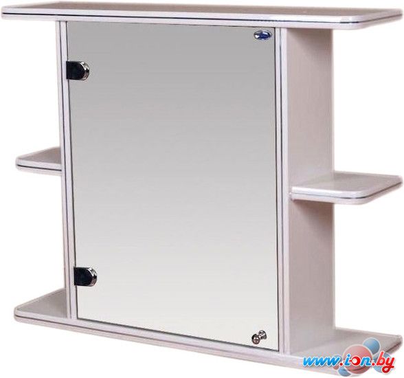 Гамма Шкаф с зеркалом 15 (белый, левый) в Могилёве