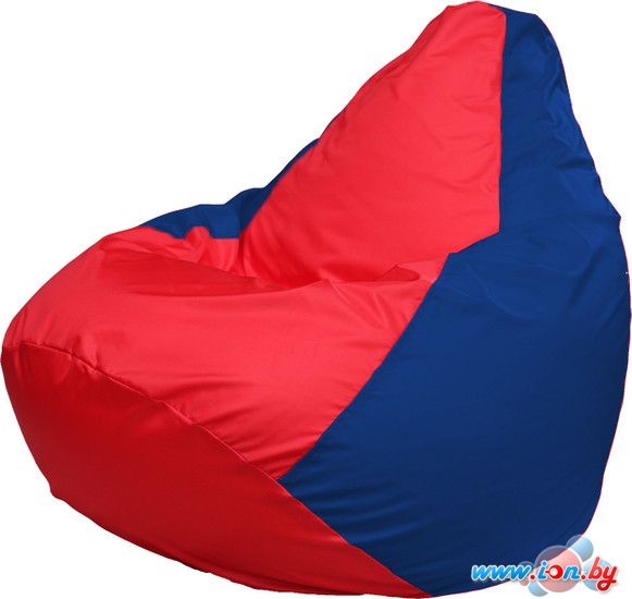 Кресло-мешок Flagman Груша Макси Г2.1-172 (красный/синий) в Гомеле