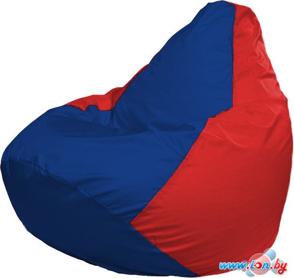 Кресло-мешок Flagman Груша Макси Г2.1-122 (синий/красный) в Гомеле
